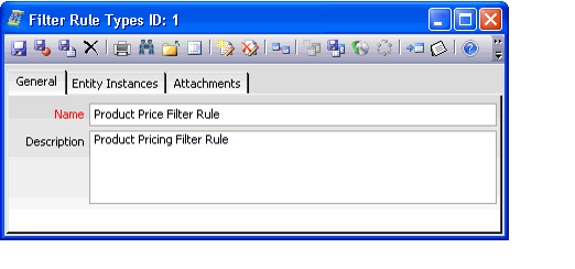 Filter Rule Types Form