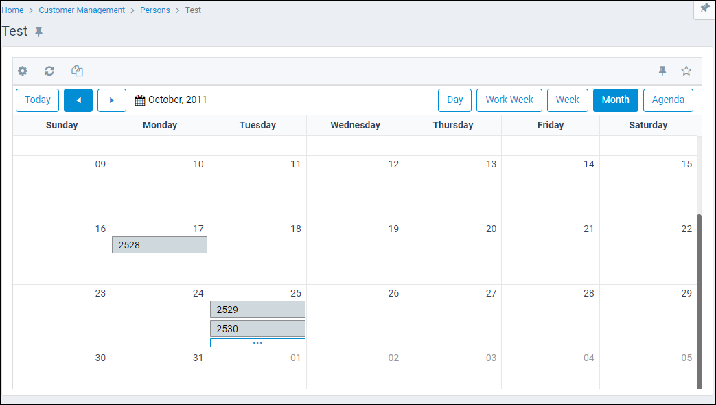 Using Calendar Views – Aptify Support