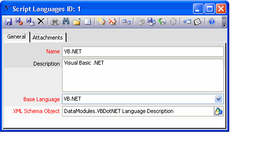 Script Languages Form