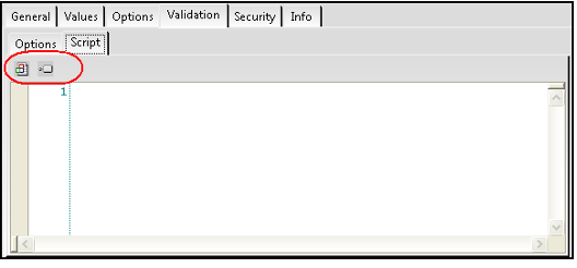 Blank Script Control