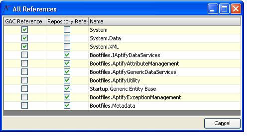 All References for Validation Scripts