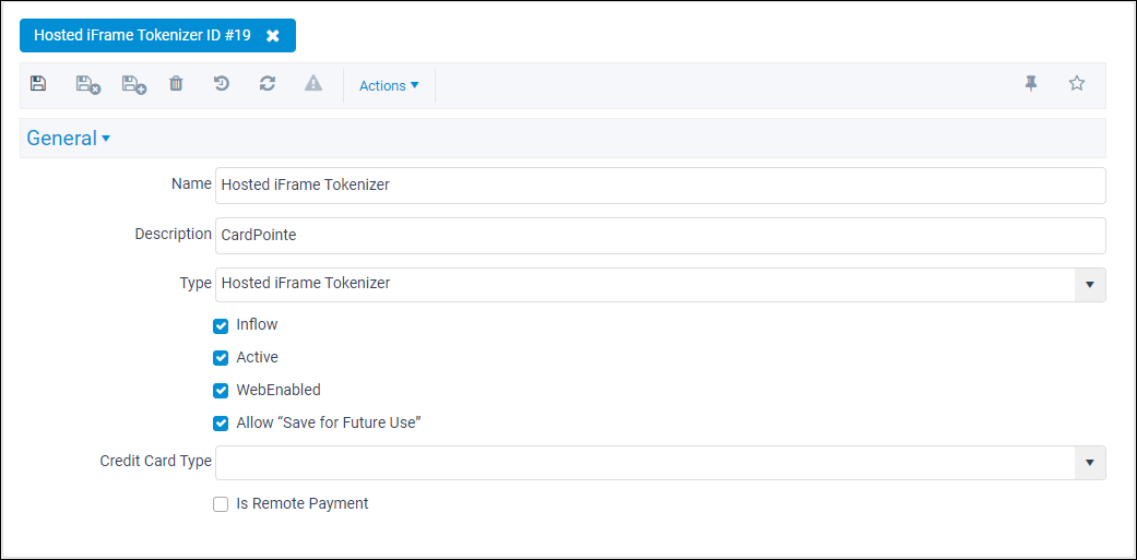 Setting up CardPointe with Aptify – Aptify Support
