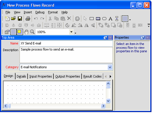 Creating the Process Flow