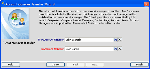 Account -Manager Transfer -Wizard