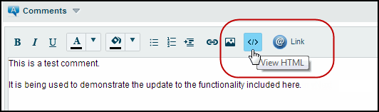 View HTML Button