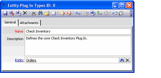 Entity Plug In Types Form