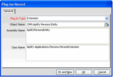Plug-Ins Form
