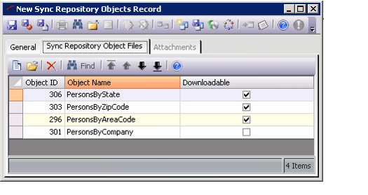 Sync Repository Objects - Sync Repository Object Files