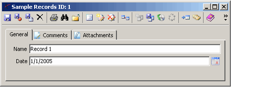 Non-Localized Sample Form