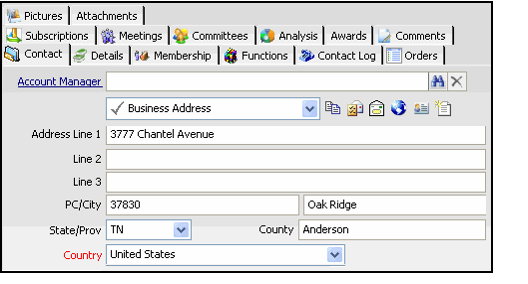 US Address from French User's Perspective