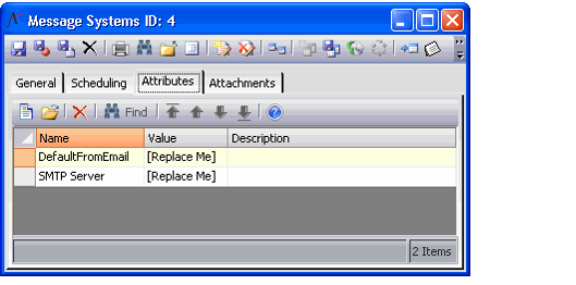 Dot Net Mail Attributes
