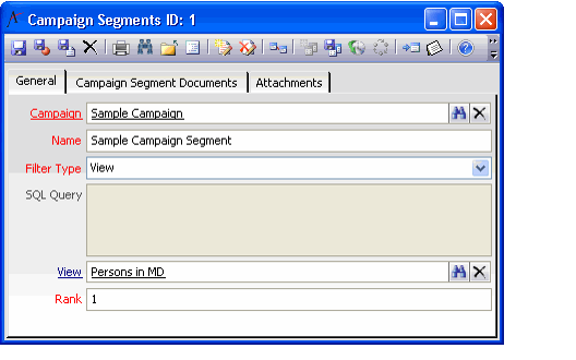 Campaign Segments Form