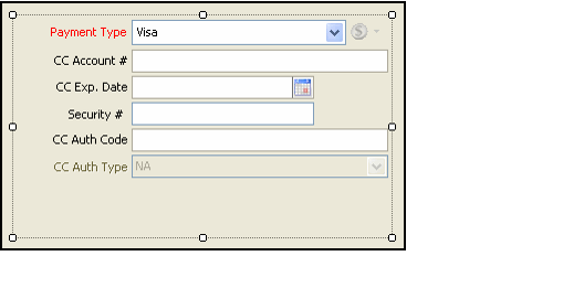 Payment Information Control