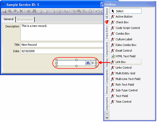 Adding a New Link Box Field