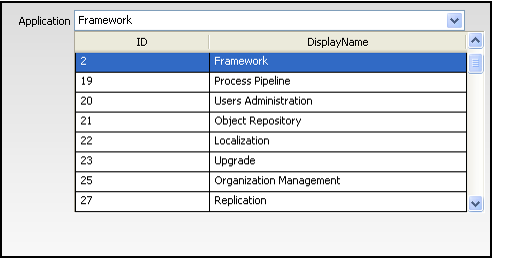 Sample Data Combo Field