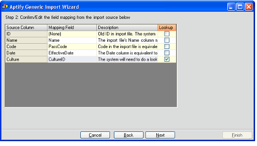 Modify Mappings