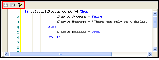 Code Script Control Icons