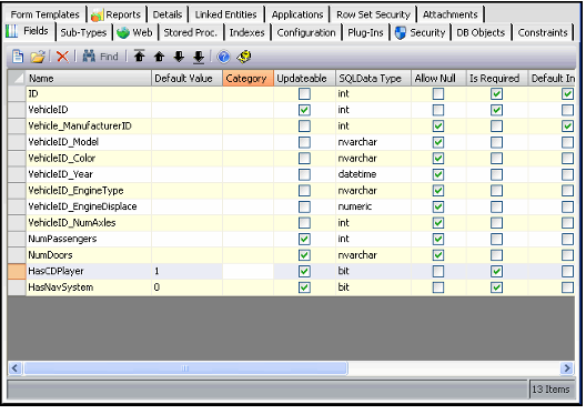 Virtual Fields Added to Container Entity