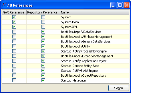 All References for Validation Scripts