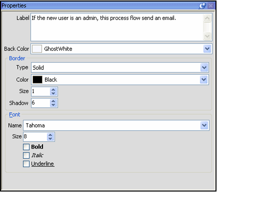 Label Properties