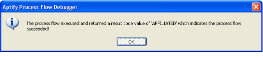 Debugger Results Dialog