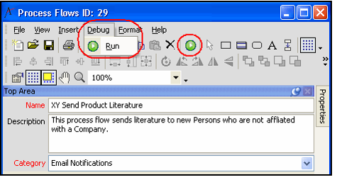 Debugger Run Icon
