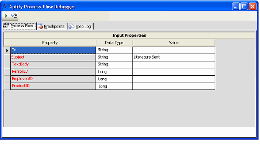 Debugger Run from Record