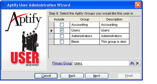 Adding User to Groups 