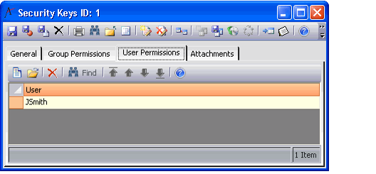 Add User to Key 
