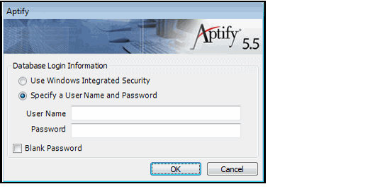 Login Dialog without Server Field