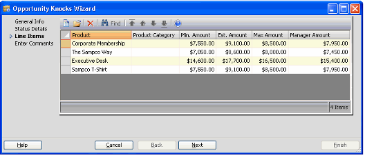 Sample Wizard Step 3