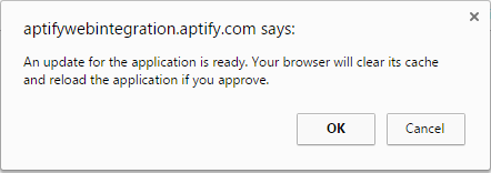 Clear Browser Cache Dialog