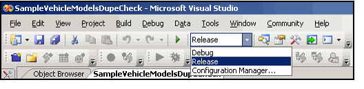 Update Solution Configuration