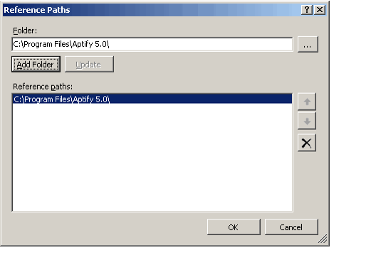 Browse to Aptify Files