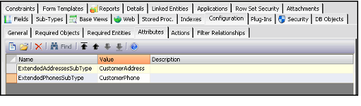 Specifying Extended Sub-Type Entities