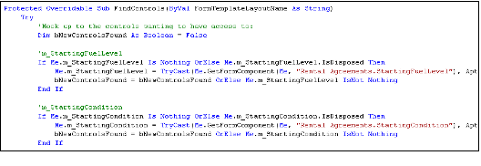 FindControls Method Example