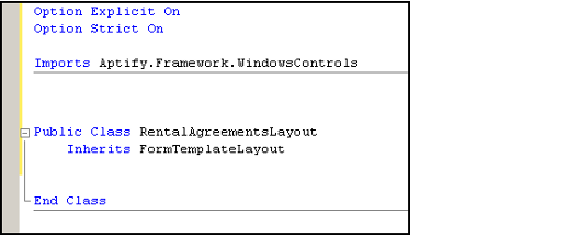 Layout Control Inheritance