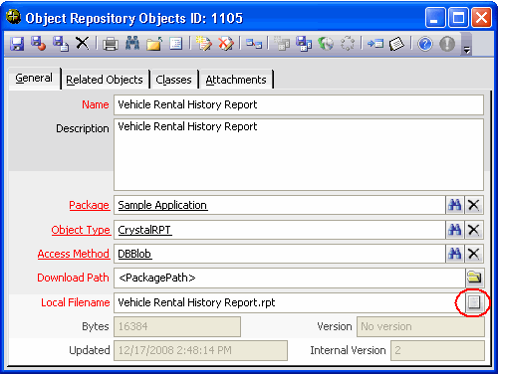 Updating an Object File