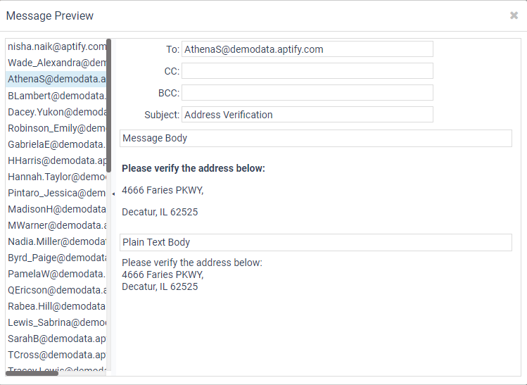 Preview Option