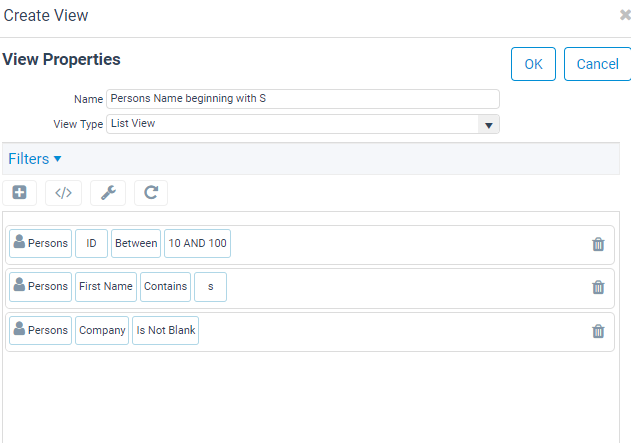 Filters added