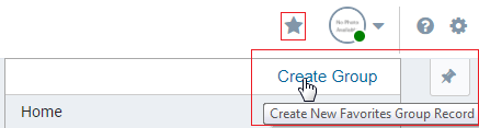 Create Group Option