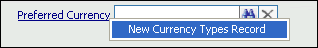 Hyperlink menu when blank
