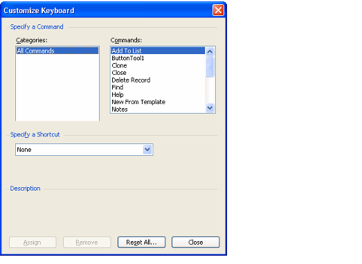 Customize Keyboard Options