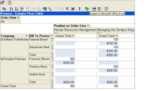 Export to Excel Icon