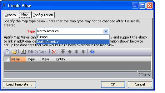 Select Map Type