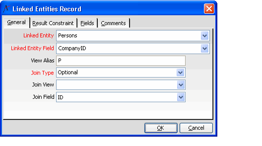 Specify Join Field