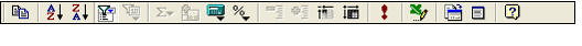 Pivot Table Toolbar