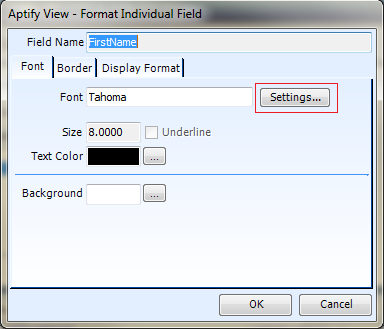 Applying Field Level Formatting in a List View – Aptify Support