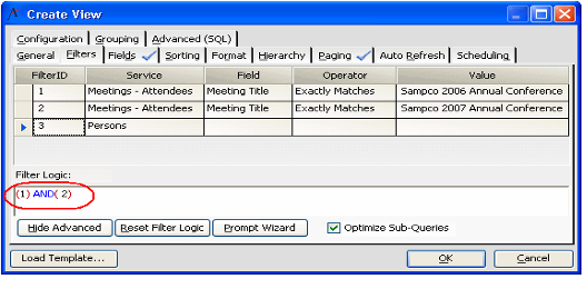 Performing Advanced Filtering Operations – Aptify Support