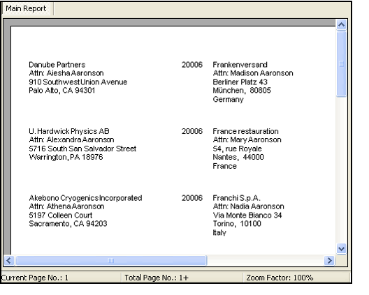 Avery 5160 with Mail Code Report